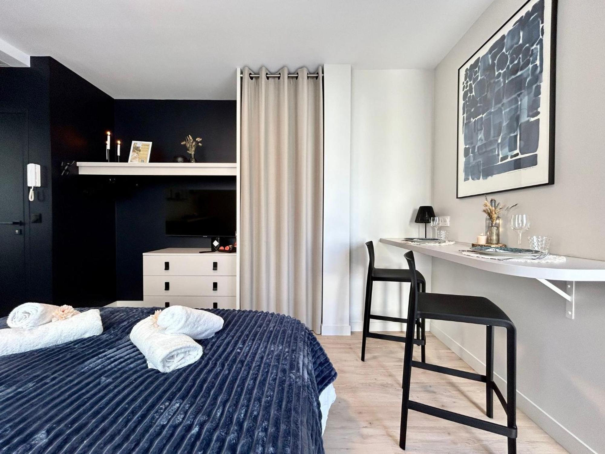 O Studio Terrasse - Centre Ville De Lorient - Gare ภายนอก รูปภาพ