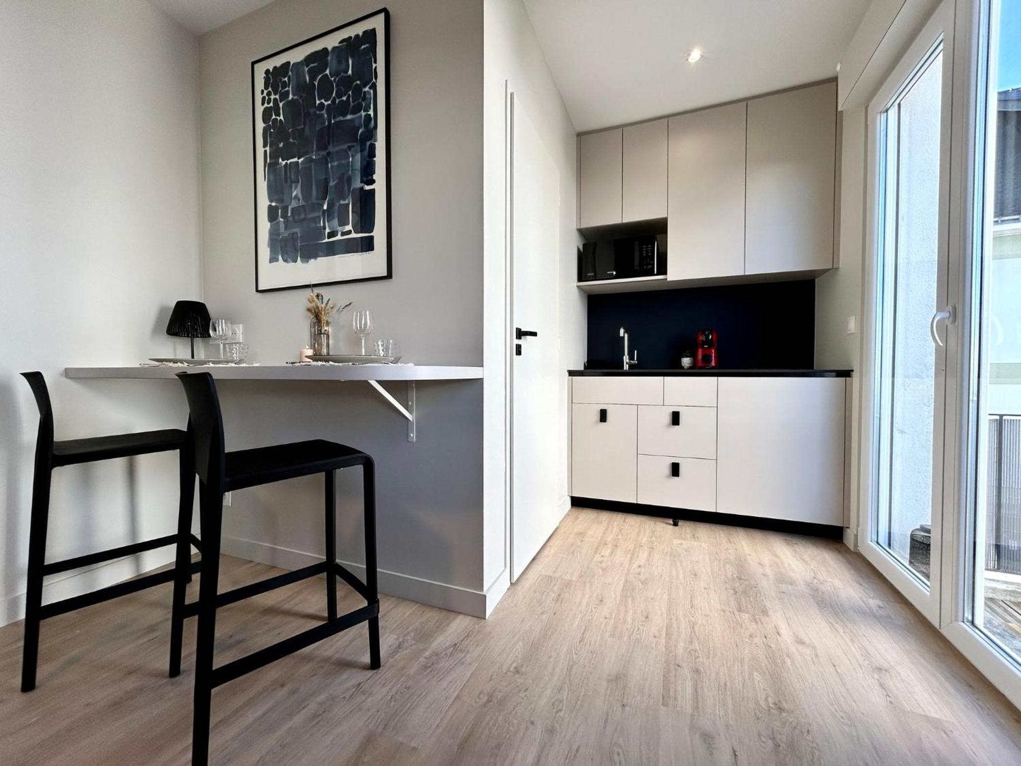 O Studio Terrasse - Centre Ville De Lorient - Gare ภายนอก รูปภาพ